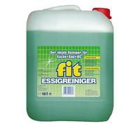 FIT Vinagre limpiador multiusos limpiador vinagre limpiador 10L Bidón