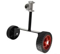 Fit Walk Behind - Rueda de empuje con ángulo y altura ajustables de 180 grados para un funcionamiento eficiente de la cortadora de césped en diferentes superficies (28 mm)