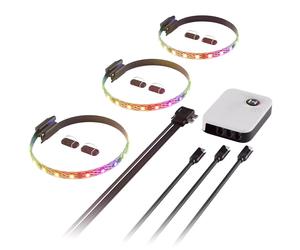 Fitas LED Hyte LS10 qRGB + Nexus Portal NP50 - 330mm (Pack 3)