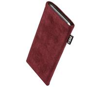 FITBAG Funda para Samsung Galaxy S26 Ultra | Classic Burgundy | Funda de Alcantara con Forro Interior de Microfibra para Limpiar la Pantalla