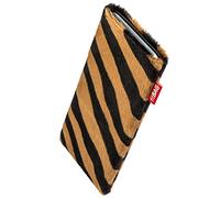 FITBAG Funda para Samsung Galaxy Z Trifold | Bonga Tiger | Funda de Piel sintética con Forro Interior de Microfibra para Limpiar la Pantalla