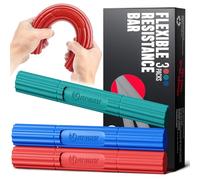 FitBeast Barra de Terapia Flexible Para Codo de Tenista y Golfista - Alivia Dolor de Tendinitis, Mejora Fuerza de Agarre, Resistencia de Fitness