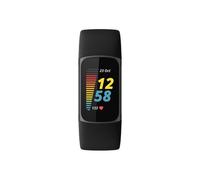 Fitbit Charge 5 - Acero inoxidable grafito - Monitor de actividad con correa Infinity - Silicona - Negro - Tamaño de muñeca: 130-210 mm - Pantalla de 1,04" - Bluetooth, NFC nuevo