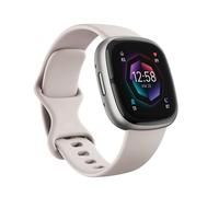 Fitbit Sense 2,Lunar White/Platinum Smartwatch, Unisex-Adult, One Size