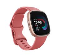 Fitbit Versa 4,Pink Sand/Copper Rose Smartwatch, Unisex-Adult, Rosa Arena/Aluminio Rosa cobrizo, One Size