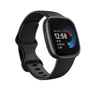 Fitbit Versa 4,Black/Graphite Smartwatch, Unisex-Adult, Negro/Aluminio Grafito, One Size