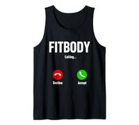 FitBody Calling Workout Gym Fitness Motivation Camiseta sin Mangas
