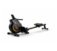 Fitby Máquina De Remo Magnética para Gimnasio Doméstico - Equipo De Entrenamiento Plegable con Capacidad para 159 Kg Y Monitor LCD | 16 Niveles Ajustables para Cardio - Negro