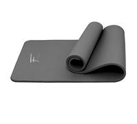 Fitem Esterilla de ejercicio de espuma NBR de alta densidad y gran grosor para gimnasio, yoga, fitness, pilates, gimnasia, entrenamientos y culturismo, incluye correa de transporte