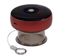 Fitem Ventosa inteligente de masaje patentada y recargable con 5 modos - Alivia dolores musculares espalda, piernas, pantorrillas, hombros, brazos - con luminoterapia roja - Garantía de 2 años