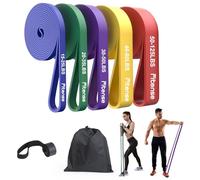 Fitense Banda Elástica de Resistencia 5 Piezas 15-125 lbs