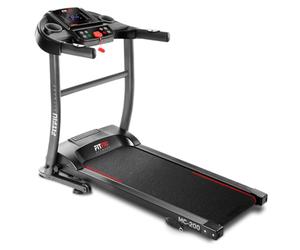 FITFIU Fitness Cinta de Correr Plegable, 1500W 14km/h, inclinación Manual, Superficie 40x110cm, 12 programas, Pantalla LCD, pulsómetro, Ruedas de Transporte