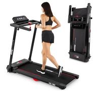 FITFIU Fitness MC-160 - Cinta de Correr 2 en 1 para Andar y Correr, Walking Pad Plegable, 12 programas, Bluetooth y Speakers, Conectividad App Kinomap, Caminadora Ultracompacta para el Hogar/Oficina