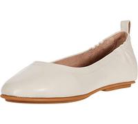 Fitflop Allegro Ballerina-Leather, Sneaker Mujer, White (Ss20 Jet Stream 031), 36 EU