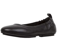 Fitflop Allegro-Leather, Sneaker Mujer, Negro (Black), 42 EU