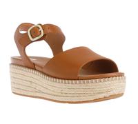 FitFlop Alpargatas de Cuero Eloise Cuña para Mujer (GT1972)