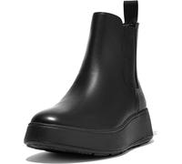 FitFlop Botas de mujer F-Mode Cuero Flatform Chelsea Boots FH4 EUR 36
