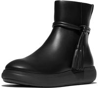 FitFlop Botas de mujer IQ-Comff Botas cortas de piel con borla E3A EUR 39