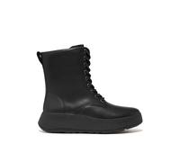 FitFlop Botin de mujer de piel con cordones. Negro 38/5