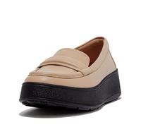 FitFlop Botines de mujer F-Mode, Latte Beige Negro, 38 EU