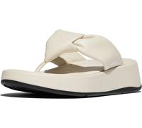 FitFlop Chanclas de mujer F-Mode Knot Sandalias de piel suave con puntera plana IY1 EUR 38