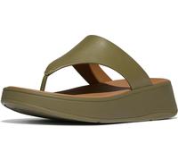 FitFlop Chanclas de mujer F-Mode Sandalias de piel con puntera plana FW4 EUR 37