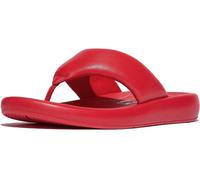 FitFlop Chanclas de mujer Iqushion D-Luxe Sandalias acolchadas de piel con puntera JB6 EUR 37