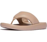 FitFlop Chanclas de mujer Iqushion D-Luxe Sandalias acolchadas de piel con puntera JB6 EUR 39
