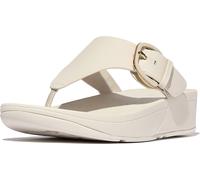FitFlop Chanclas de mujer Lulu Resin-Buckle Sandalias de piel con puntera JE9 EUR 41