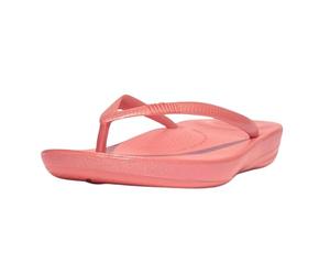 Fitflop Chanclas ergonómicas perladas Iqushion, Mujer, Pearlized, 36 EU