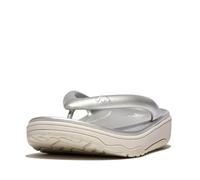 Fitflop Chanclas Relief Metallic Recovery Plateado