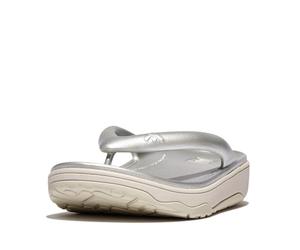 Fitflop Chanclas Relief Metallic Recovery Plateado