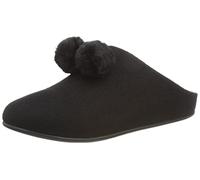 Fitflop Chrissie, Pantuflas Mujer, Todo Negro, 40 EU