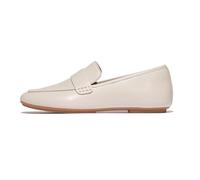 Fitflop Delicato - Mocasines de Piel Suave para Mujer, Beige, 8 UK Narrow