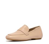Fitflop Mocasines de Piel Suave Delicato, Zapato Mujer, Beige clásico, 36 EU