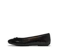 Fitflop DELICATO - Zapatos Planos de Ballet con Lentejuelas para Mujer, Color Negro, Talla 7, Black, 7 UK Narrow