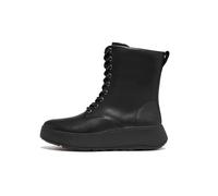 Fitflop F-mode Botines Planos de Piel Con Cordones BotasMujer