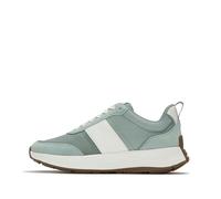 Fitflop F-Mode Flow Fabric/Suede - Zapatillas Deportivas para Mujer, Talla 39 EU, Frosted Sage, 39 EU