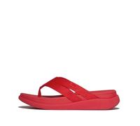Fitflop F-Mode Go Webbing Flatform Strappy Flip-Flops, Chanclas Mujer, Red, 42 EU