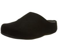 Fitflop Fieltro Shuv, Pantuflas Mujer, Todo Negro, 43 EU