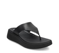 Fitflop Forma Plana de Modo F, Sandalias con cuña Mujer, Todo Negro, 39 EU