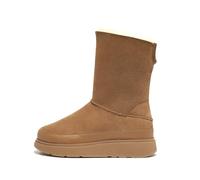 Fitflop Gen-FF-Botas de Piel de Oveja Cortas de Doble Cara, Mujer, marrón, 38.5 EU
