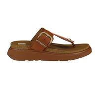 Fitflop Gen-FF Buckle Leather Toe-Post Sandals, Sandalias deslizantes Mujer, Beige, 43 EU