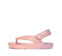 Fitflop Girl's Iqushion Kids Toddler Ombre-Pearl Flip-Flops, Blushy Mix, 9 UK Child