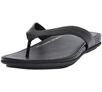 Fitflop Gracie Leather Flip-Flops, Sandalias Mujer, Negro (All Black), 40 EU