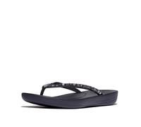 Fitflop Iqushion - Chanclas ergonómicas multicristales para mujer, Navy, 41 EU