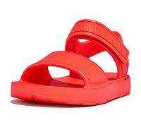 Fitflop - Iqushion Kids Eergonomic Back Strap Sandals, Sandalia, Neon Orange,