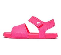 Fitflop Iqushion Kids Eergonomic Back Strap Sandals, Sandalia Unisex niños, Pink Jam, 33 EU