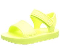 Fitflop Iqushion Kids Ergonomic Back Strap Sandal, Sandalia, Electric Yellow, 22.5 EU