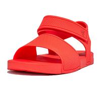 Fitflop Iqushion Kids Ergonomic Back Strap Sandal, Sandalia Unisex niños, Neon Orange, 25 EU